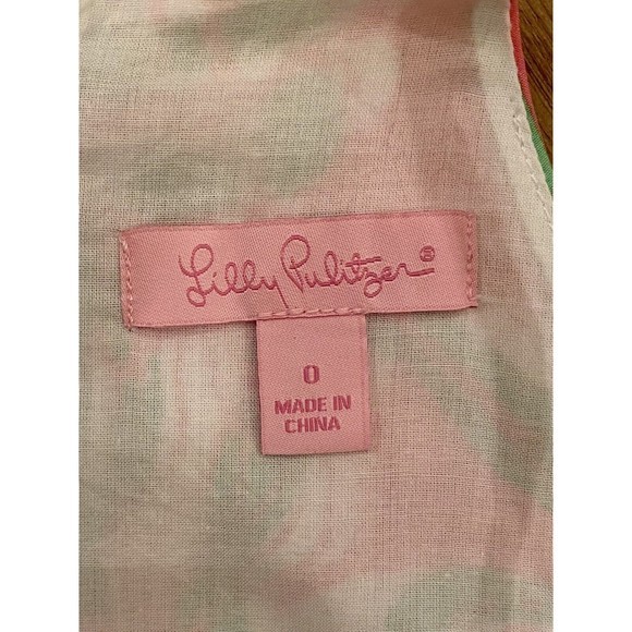 Lilly Pulitzer Annabelle Halter Tank in Forgot My Trunks Print Size‎ 0 - Picture 5 of 6